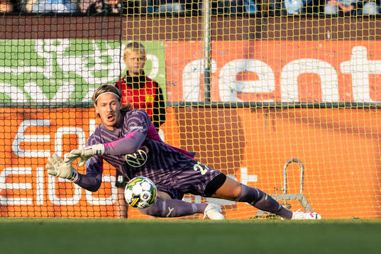 Malmö FFs målvakt Johan Dahlin