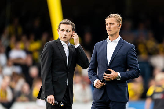 Niklas Jarelind och Pär Hansson kommentatorer på Discovery