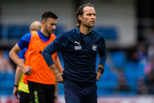 Daniel Berg Hestad, assistant coach of Klaksvík