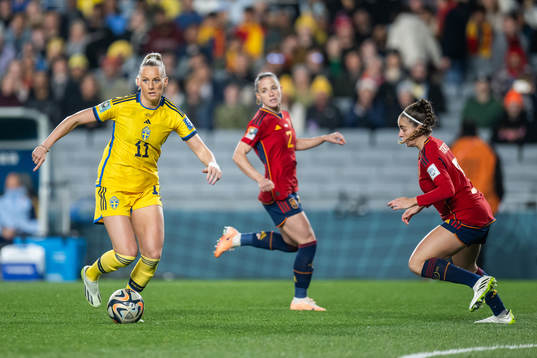 Stina Blackstenius of Sweden