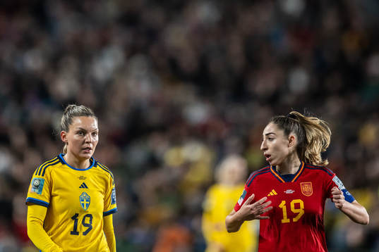 Johanna Rytting Kaneryd of Sweden and Olga Carmona of Spain