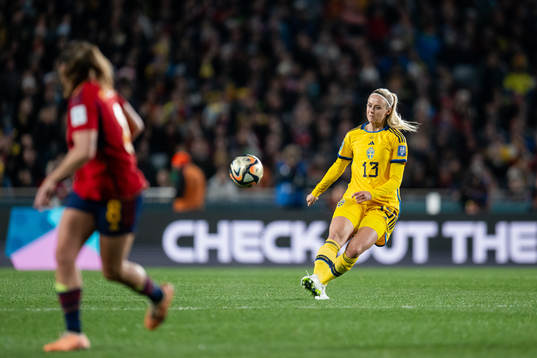 Amanda Ilestedt of Sweden
