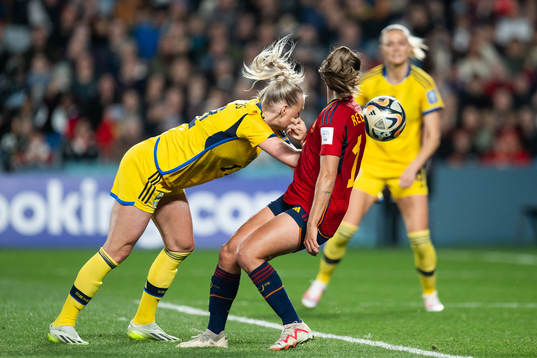 Stina Blackstenius of Sweden