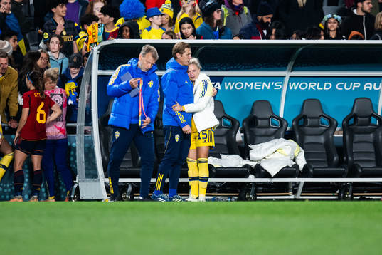 Sports psychologist Rasmus Liljeblad and Rebecka Blomqvist