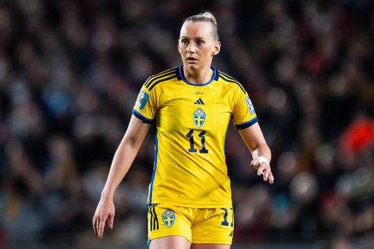 Stina Blackstenius of Sweden