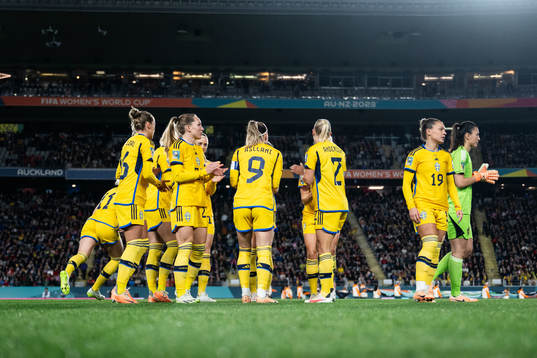 Filippa Angeldahl, Elin Rubensson, Kosovare Asllani, Jonna