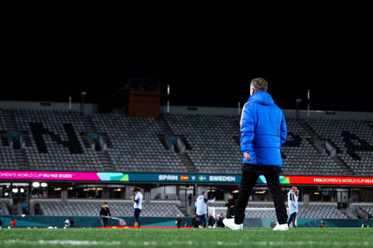 Head coach Peter Gerhardsson of Sweden