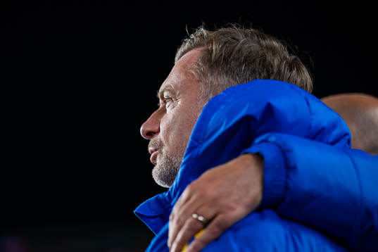 Head coach Peter Gerhardsson of Sweden