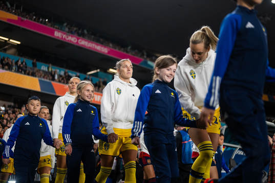 Fridolina Rolfö, Filippa Angeldahl and Nathalie Björn of