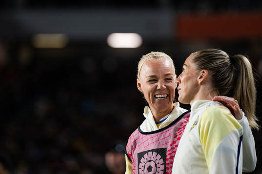Caroline Seger and Linda Sembrant