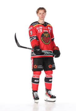 Luleås Ludvig Janssonposerar för ett porträtt