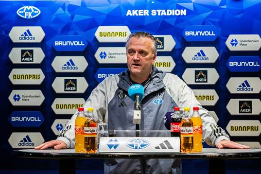 Erling Moe, head coach of Molde