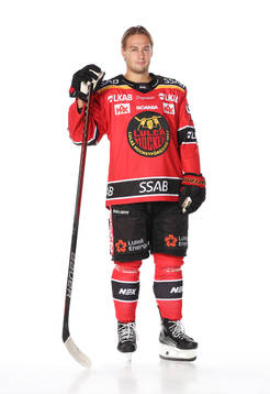 Luleås David Liljaposerar för ett porträtt