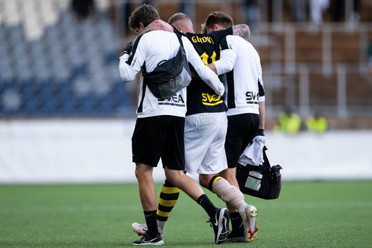 AIKs John Guidetti har ont