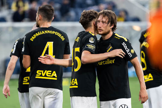 AIKs Taha Ayari och Axel Björnström
