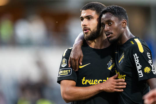 AIKs Omar Faraj och Abdihakin Ali
