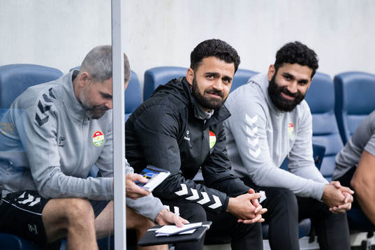 Dalkurds huvudtränare Amir Azrafshan