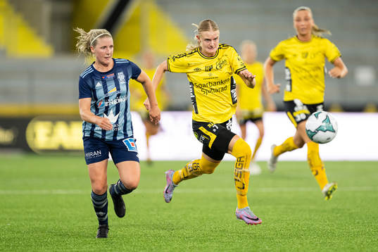 Husqvarnas Antonia Estunger och Elfsborgs Hanna Jiozon