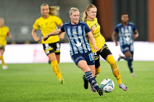 Husqvarnas Antonia Estunger och Elfsborgs Hanna Jiozon