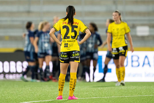 Elfsborgs Izabella Bergström deppar