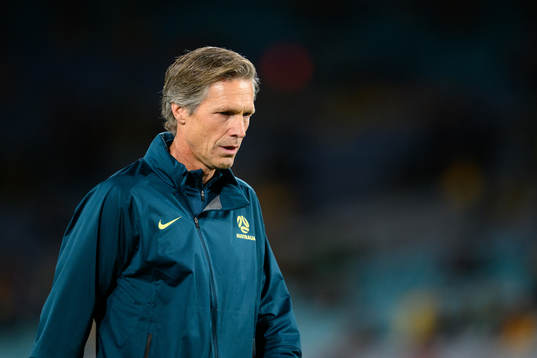 Assistant coach Jens Fjellström of Australia