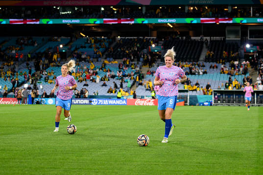 Rachel Daly and Millie Bright