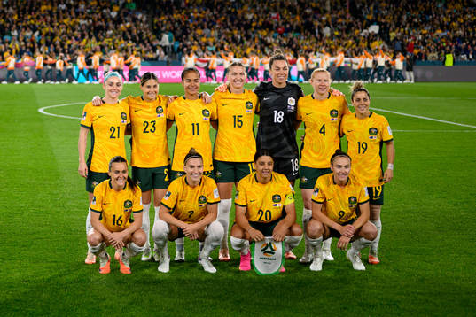 Starting eleven of Australia