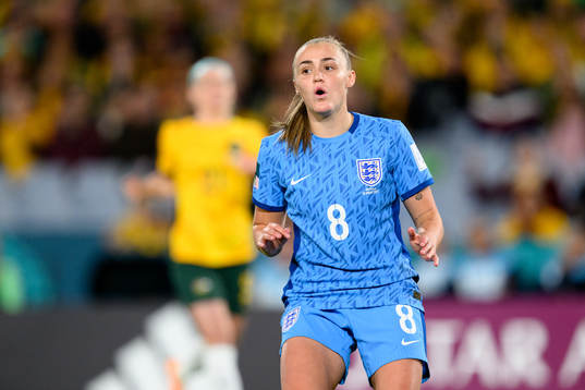 Georgia Stanway of England