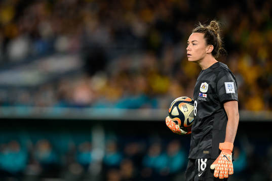 goalkeeper Mackenzie Arnold of Australia