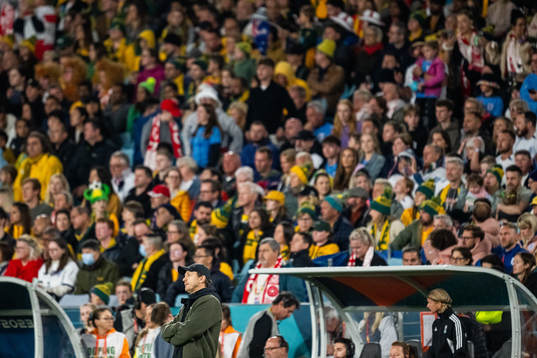 Head coach Tony Gustavsson of Australia