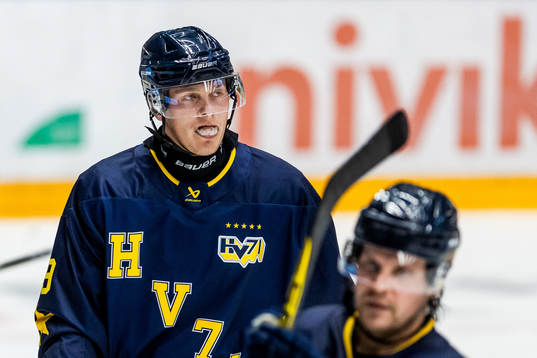 HV71s Henrik Borgström deppar