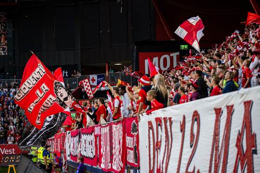 Spectators in the stands