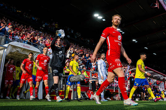 Mathias Dyngeland and Sivert Heltne Nilsen of Brann