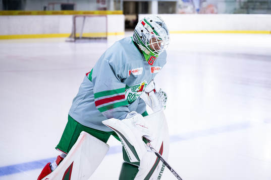 Rögles målvakt Petr Kvaca