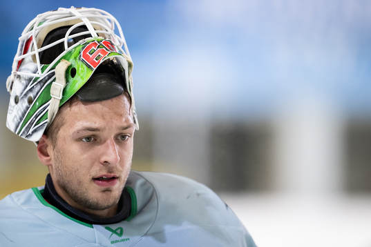 Rögles målvakt Petr Kvaca