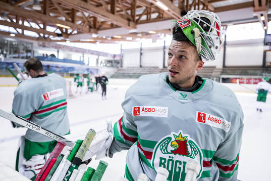 Rögles målvakt Petr Kvaca