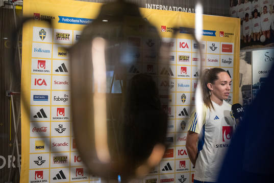 Elin Rubensson of the Swedish women's national football