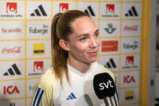 Elin Rubensson of the Swedish women's national football