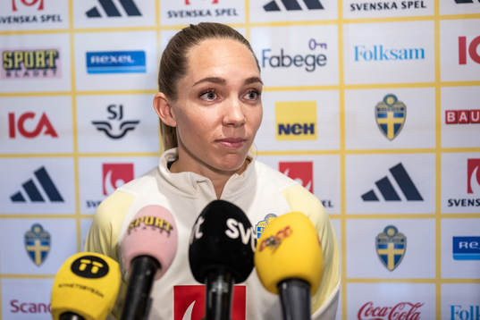 Elin Rubensson of the Swedish women's national football