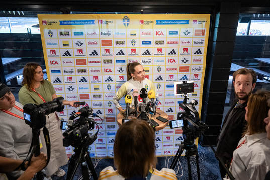 Elin Rubensson of the Swedish women's national football