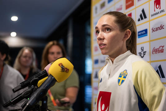 Elin Rubensson of the Swedish women's national football
