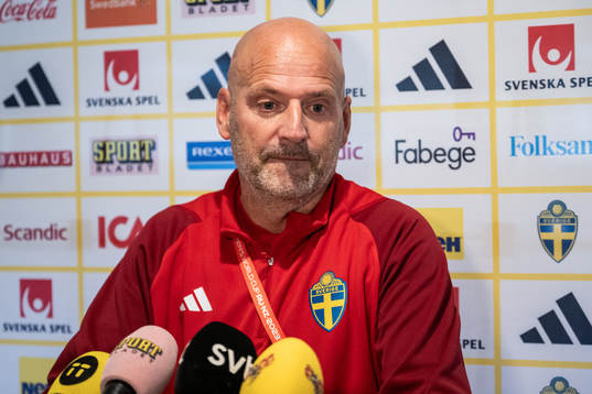 Assistant coach Magnus Wikman of the Swedish women's