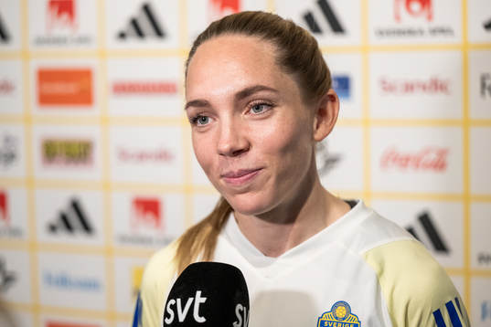 Elin Rubensson of the Swedish women's national football
