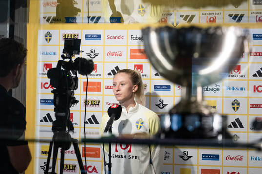 Rebecka Blomqvist of the Swedish women's national football