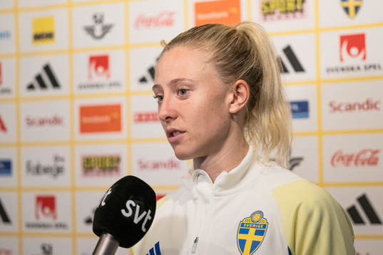 Rebecka Blomqvist of the Swedish women's national football