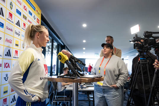 Rebecka Blomqvist of the Swedish women's national football