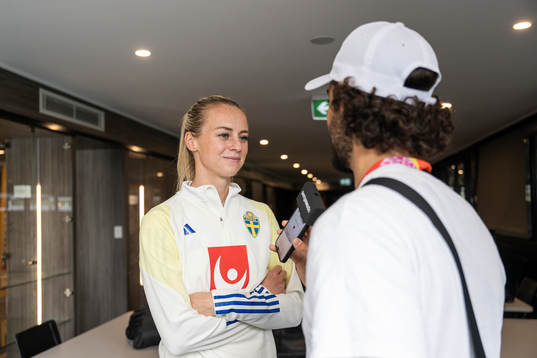 Amanda Ilestedt of the Swedish women's national football
