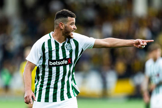 Nemanja Ljubisavljevic of Zalgiris Vilnius reacts