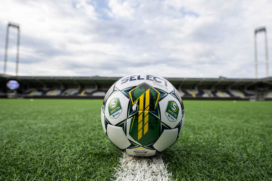 En fotboll på Bravida Arena