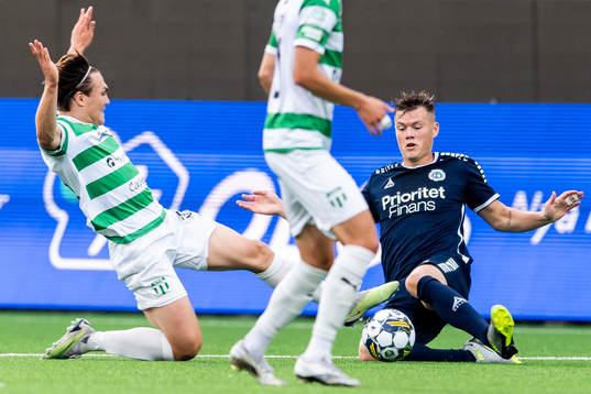 Västerås SKs Miguel Sandberg får